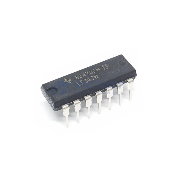 Amplificateur tampon DIP14 en ligne LF347N LF347
